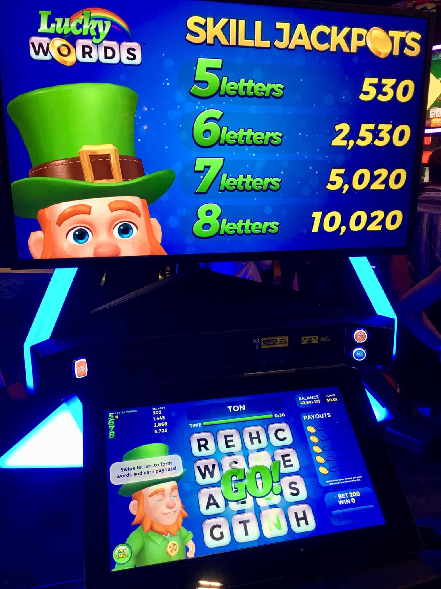 Lucky Words Slot Machine