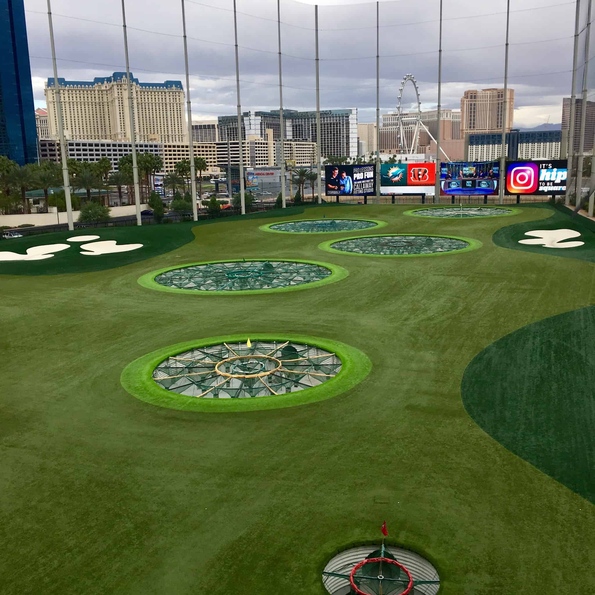 Topgolf Las Vegas is the world's most insane driving range, This is the  Loop