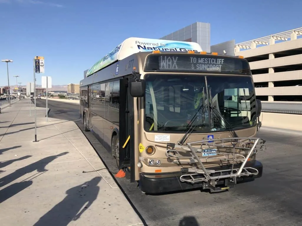 City Bus in Las Vegas