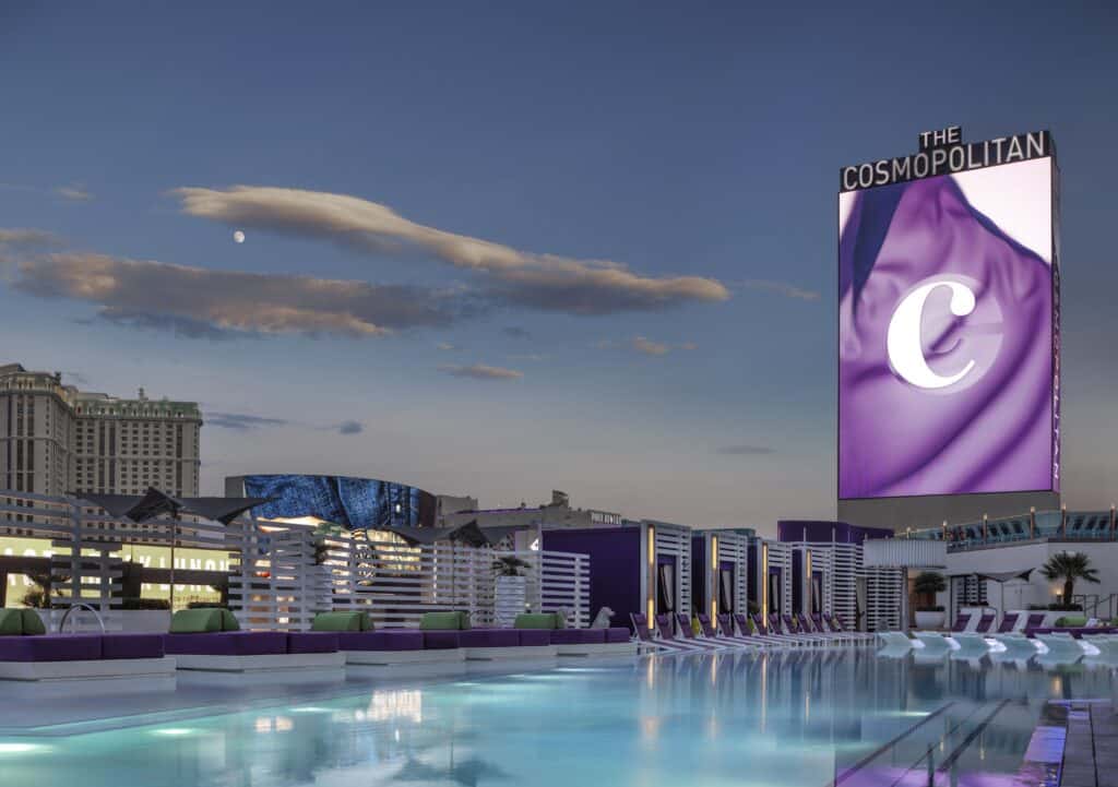 Boulevard pool at Cosmopolitan