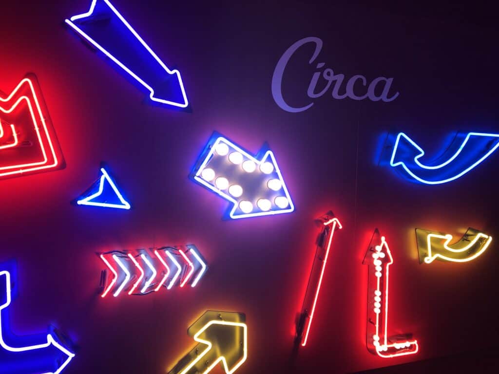 Neon Art at Circa Las Vegas