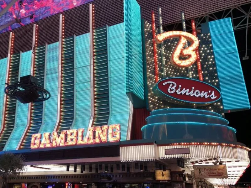 Binion's Las Vegas Exterior