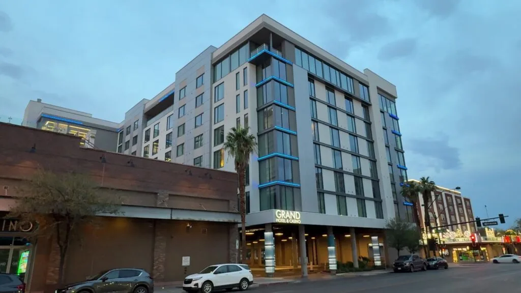 Exterior of Downtown Grand's Gallery Tower.