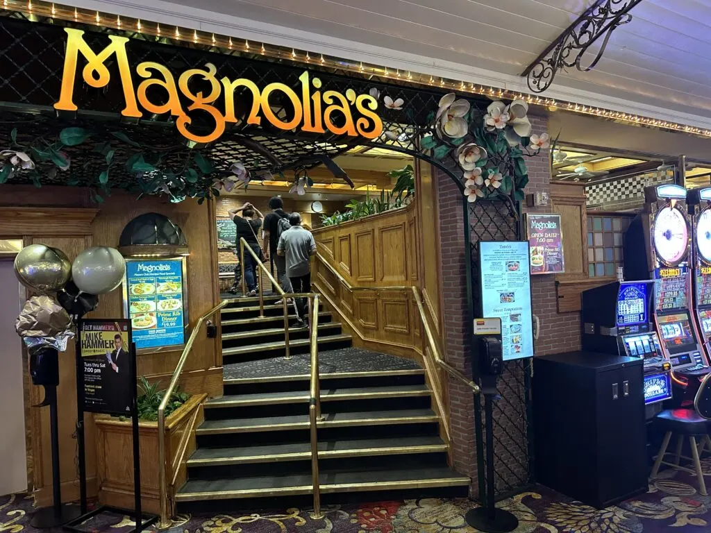 Exterior of Magnolia's at 4 Queens.