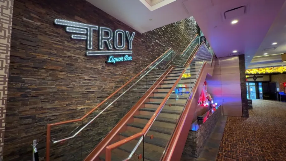 Stairwell to Troy. 