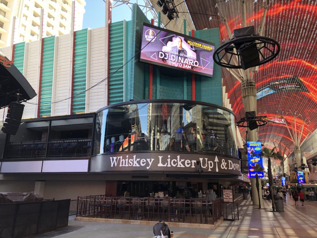 Whiskey Liquor Up at Binion's