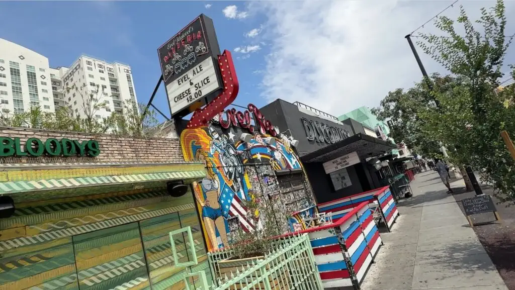 Exterior of Evel Pie. 