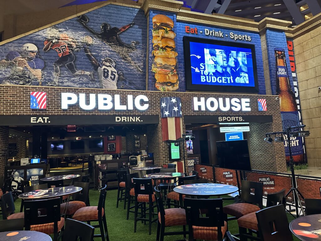 Exterior of Public House at Luxor.
