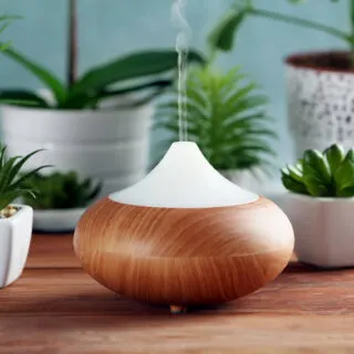 Oil Diffuser on a desk