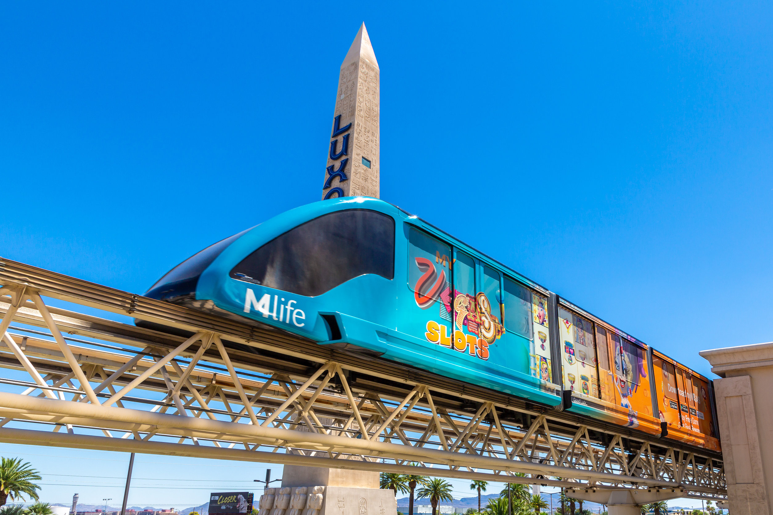 Free Trams In Las Vegas On The Strip 3 Free Rides 