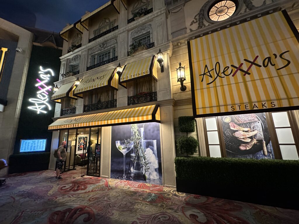 Exterior of Alexxa's.