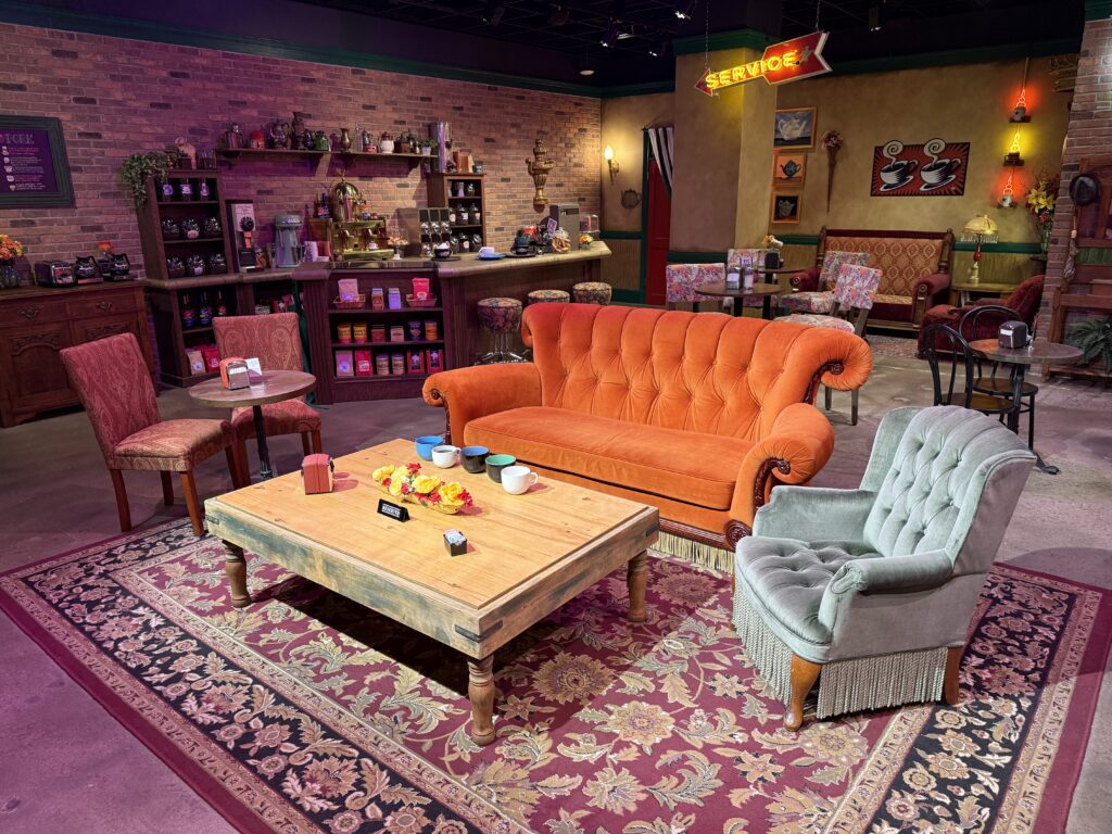 Central Perk set recreation.