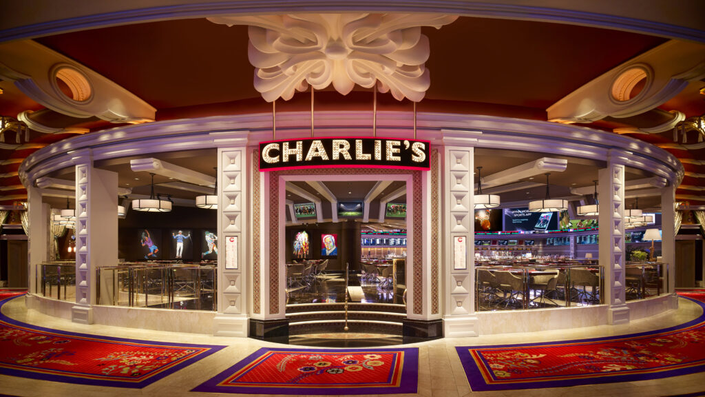 Exterior of Charlie's Bar and Grill at Wynn