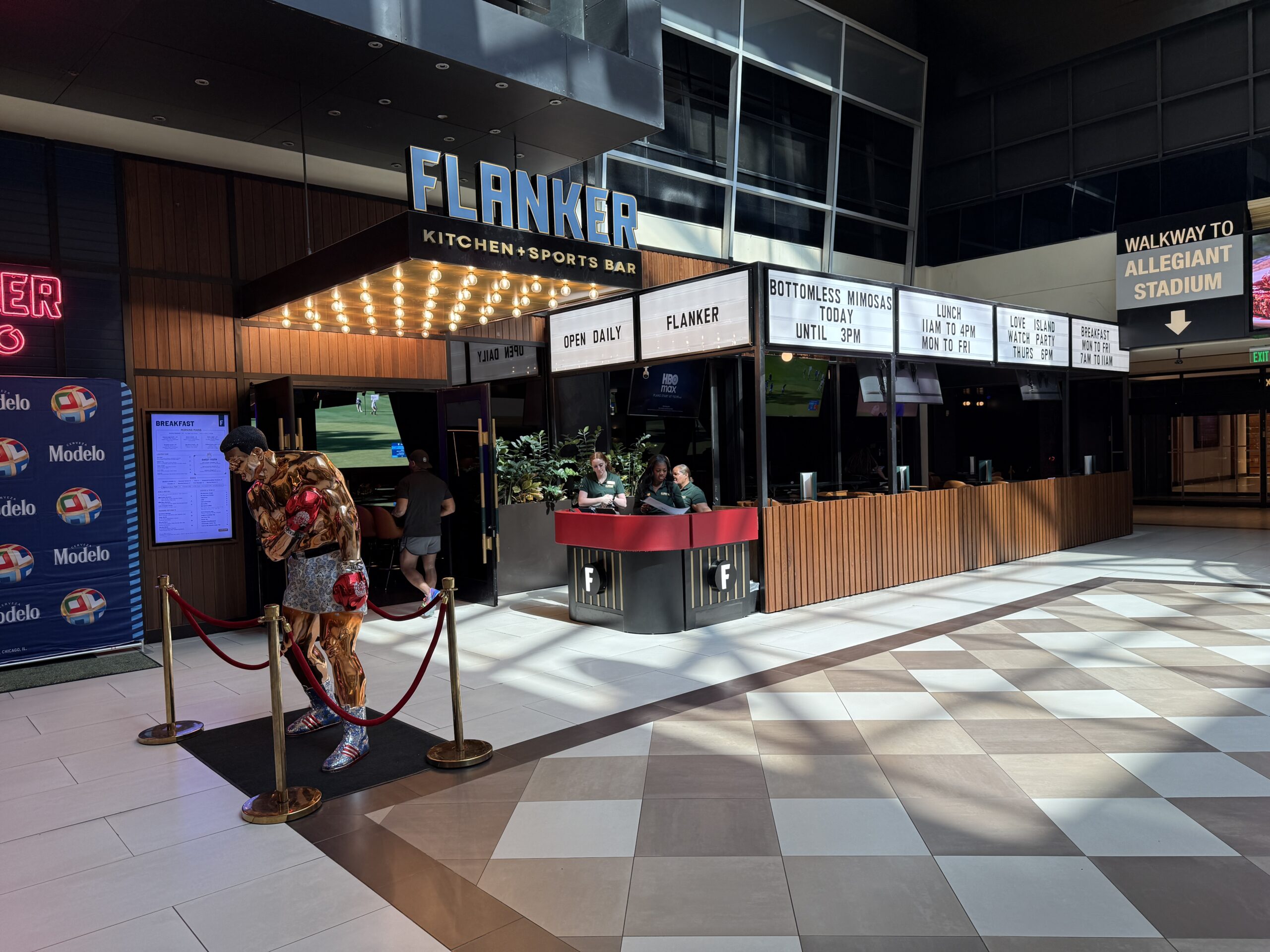 Exterior of Flanker at Mandalay Bay.