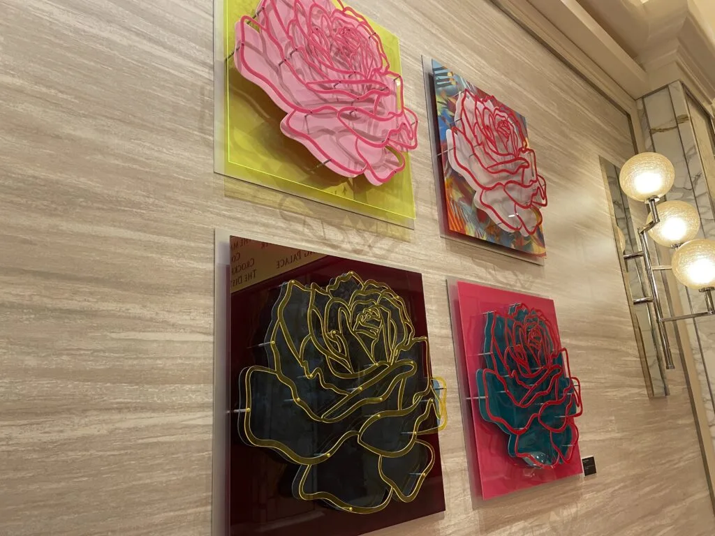 Flower mural