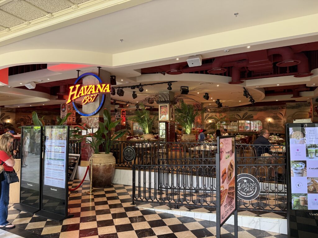 Exterior of Havana 1957 at Flamingo.