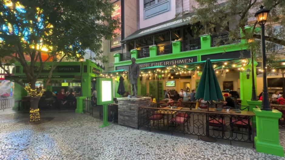 Exterior of Nine Fine Irishmen.