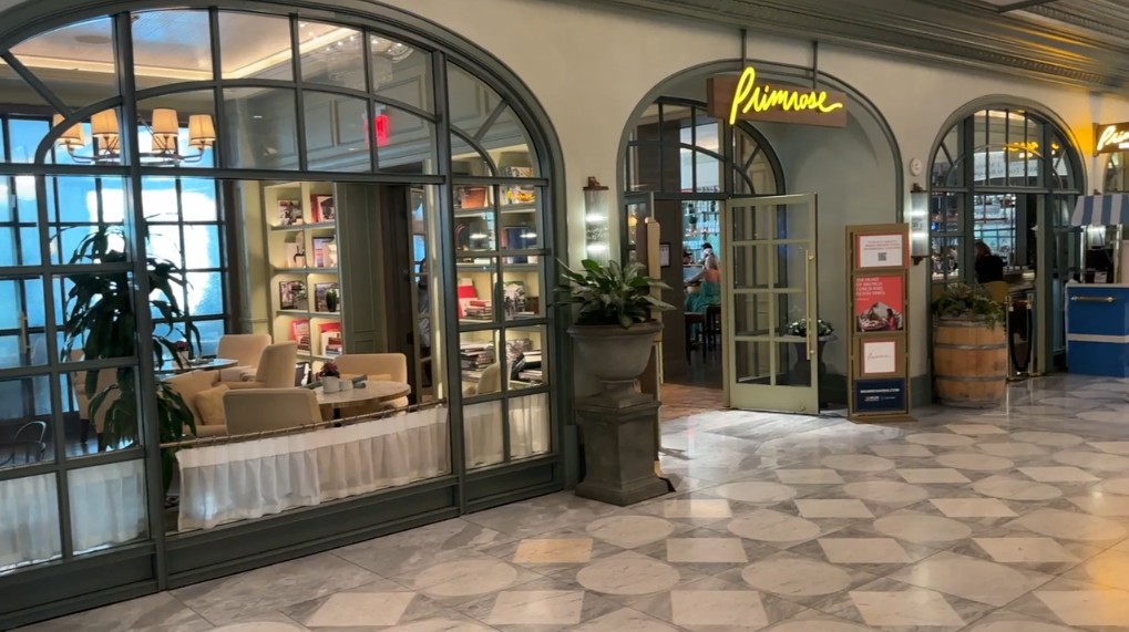 Exterior of Primrose at Park MGM. 