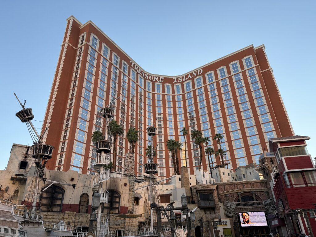 Exterior of TI Las Vegas.