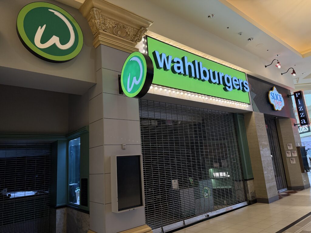 Exterior of Whataburger at Mandalay Bay.