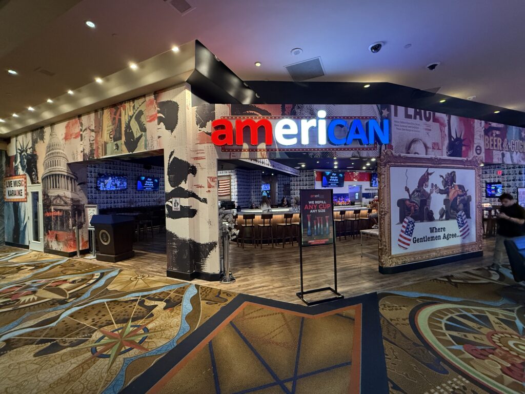 Exterior of AmeriCAN at TI. 