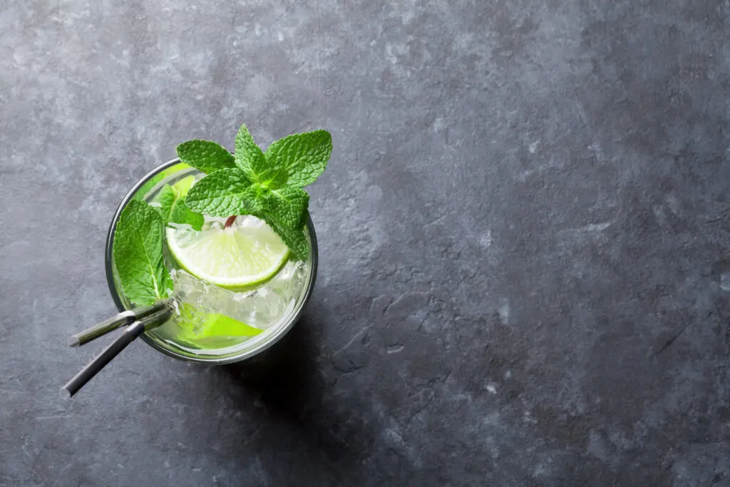 Mojito in a glass