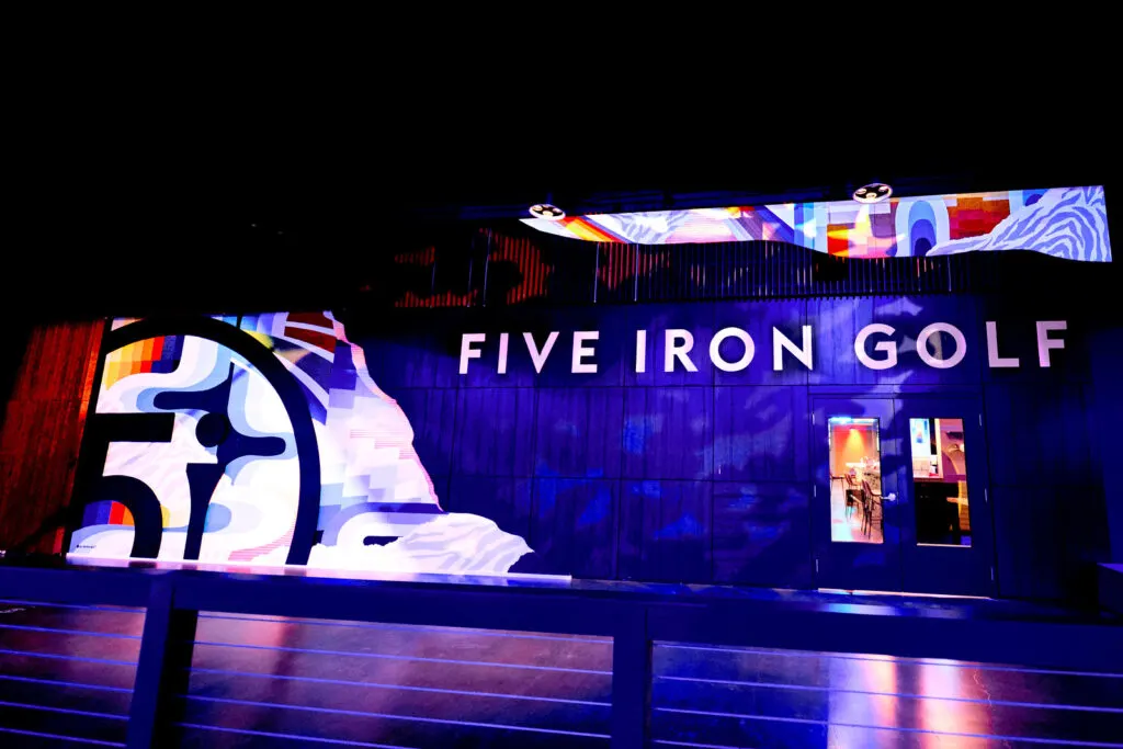 Exterior of Five Iron Golf