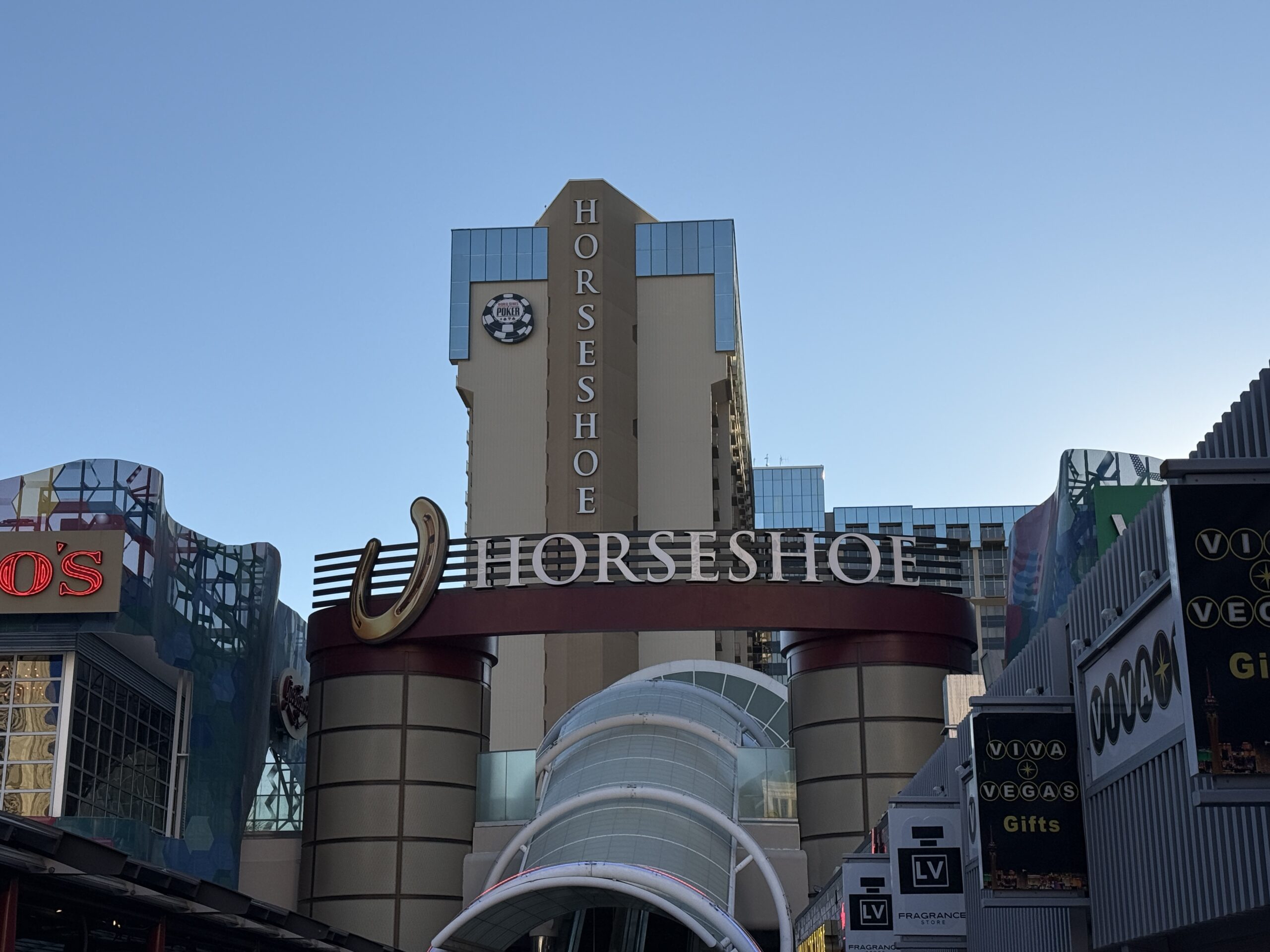 Exterior of Horseshoe Las Vegas.