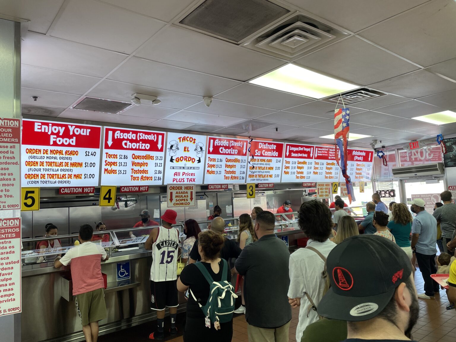 How To Order at Tacos El Gordo Las Vegas + Taco Pics!