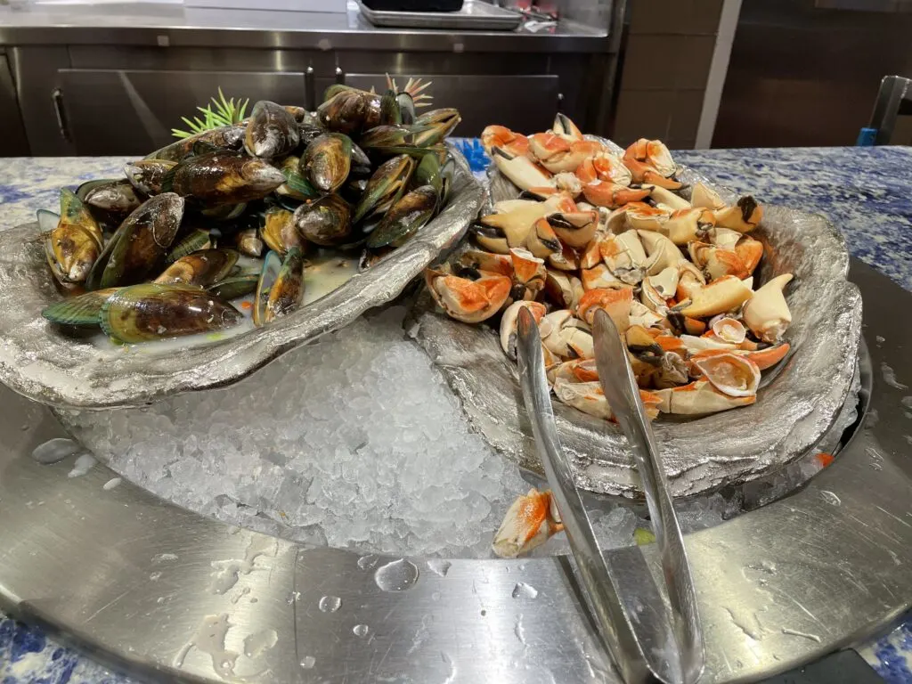 Mussels and Crab Claws