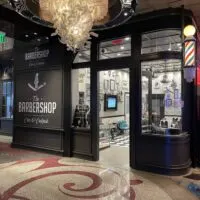 Exterior of The Barbershop Cuts and Cocktails