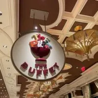 Sign outside the Buffet that says 