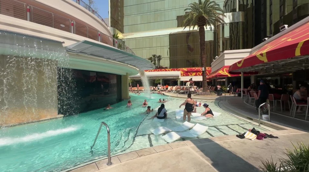 The Tank pool at Golden Nugget. 