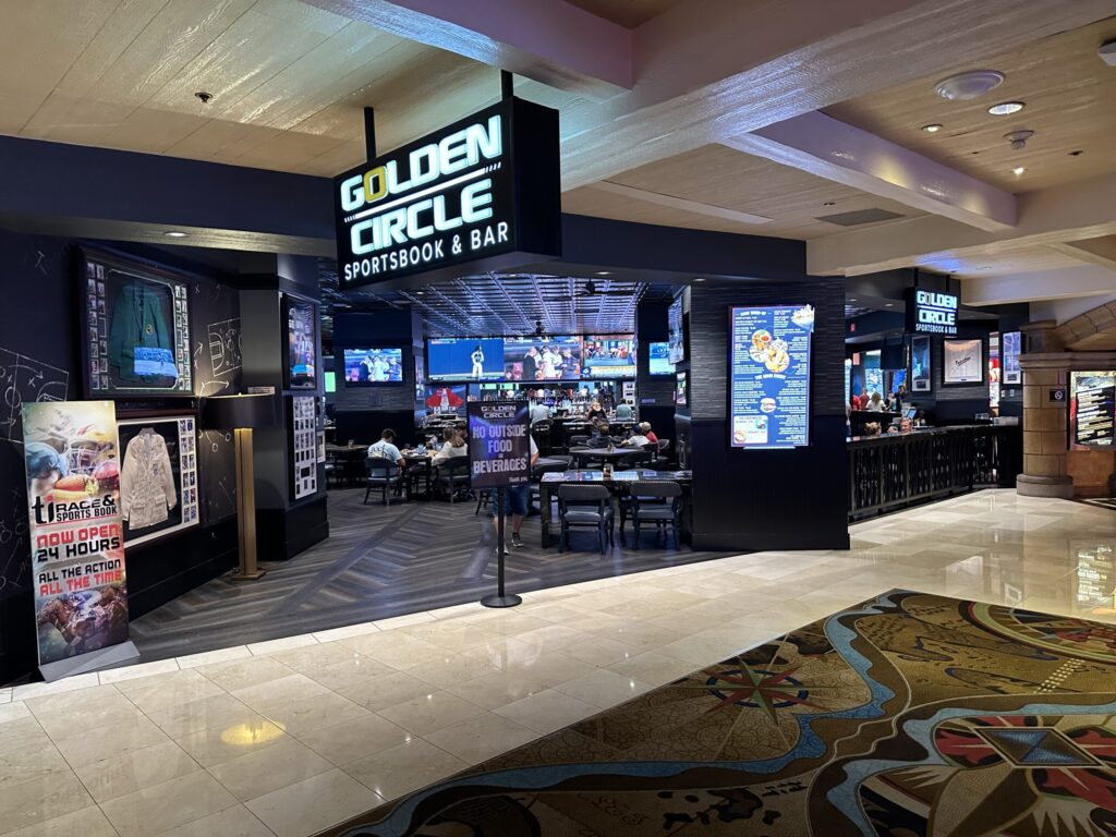 Exterior of Golden Circle at TI.