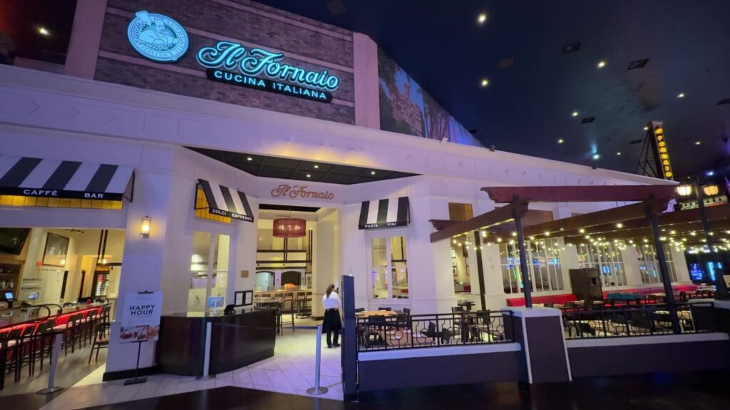 Exterior of Il Fornaio.