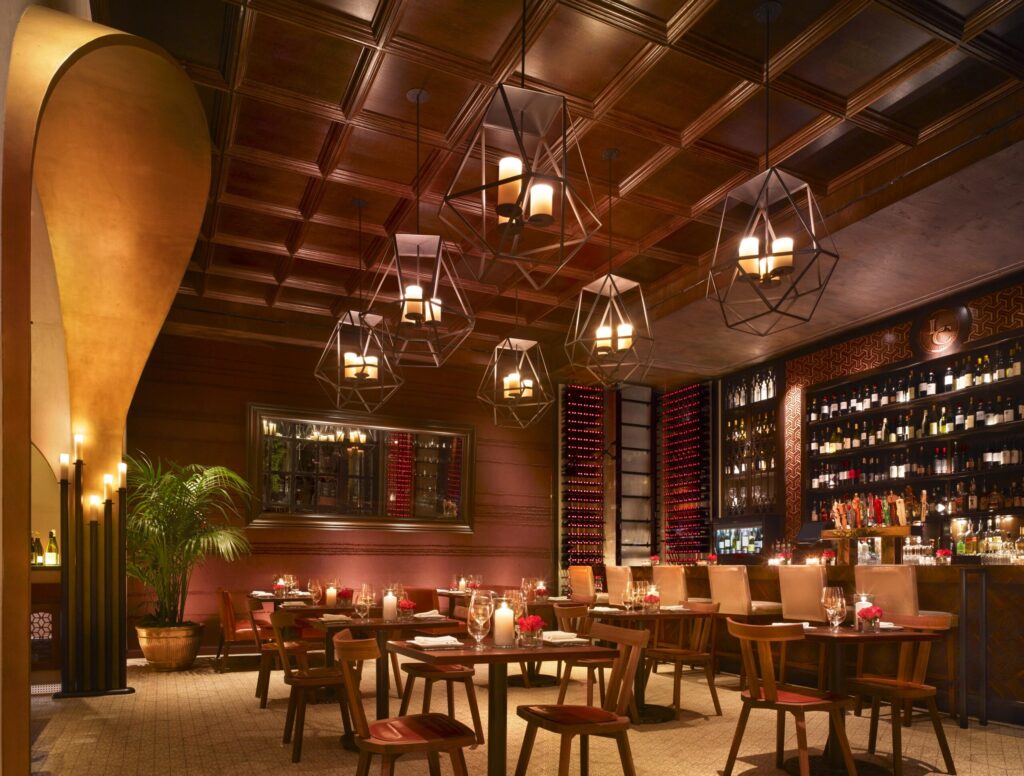 Dining Room at La Cave
