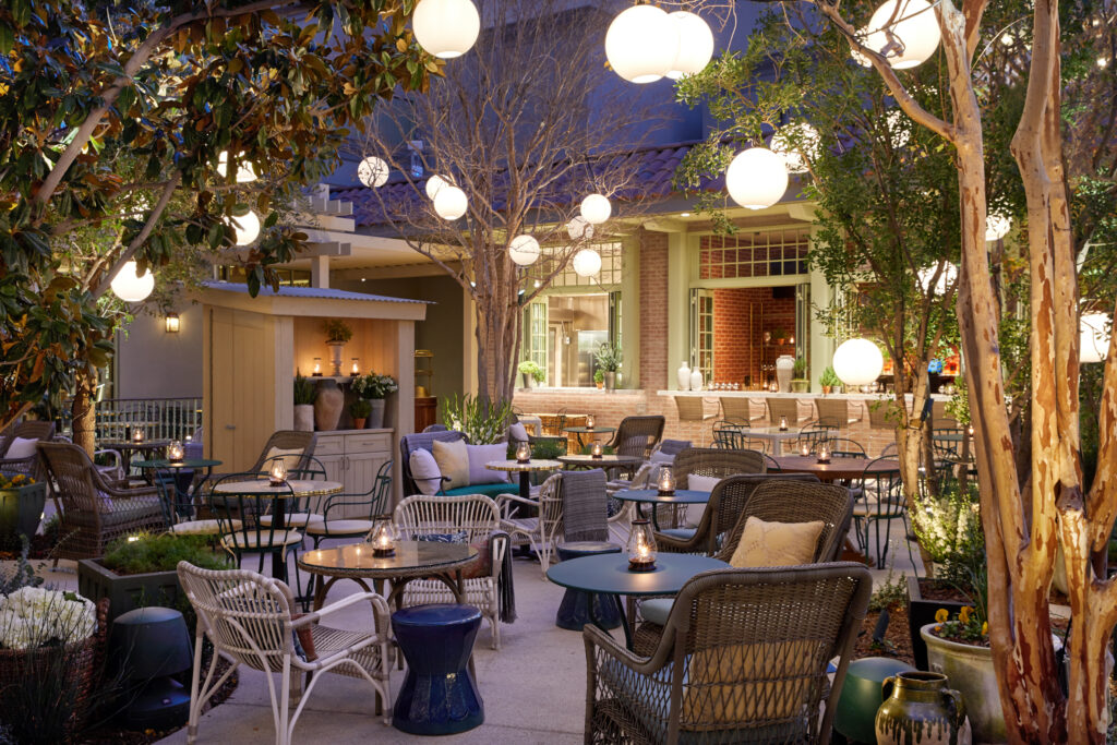 dining area at Primrose Las Vegas