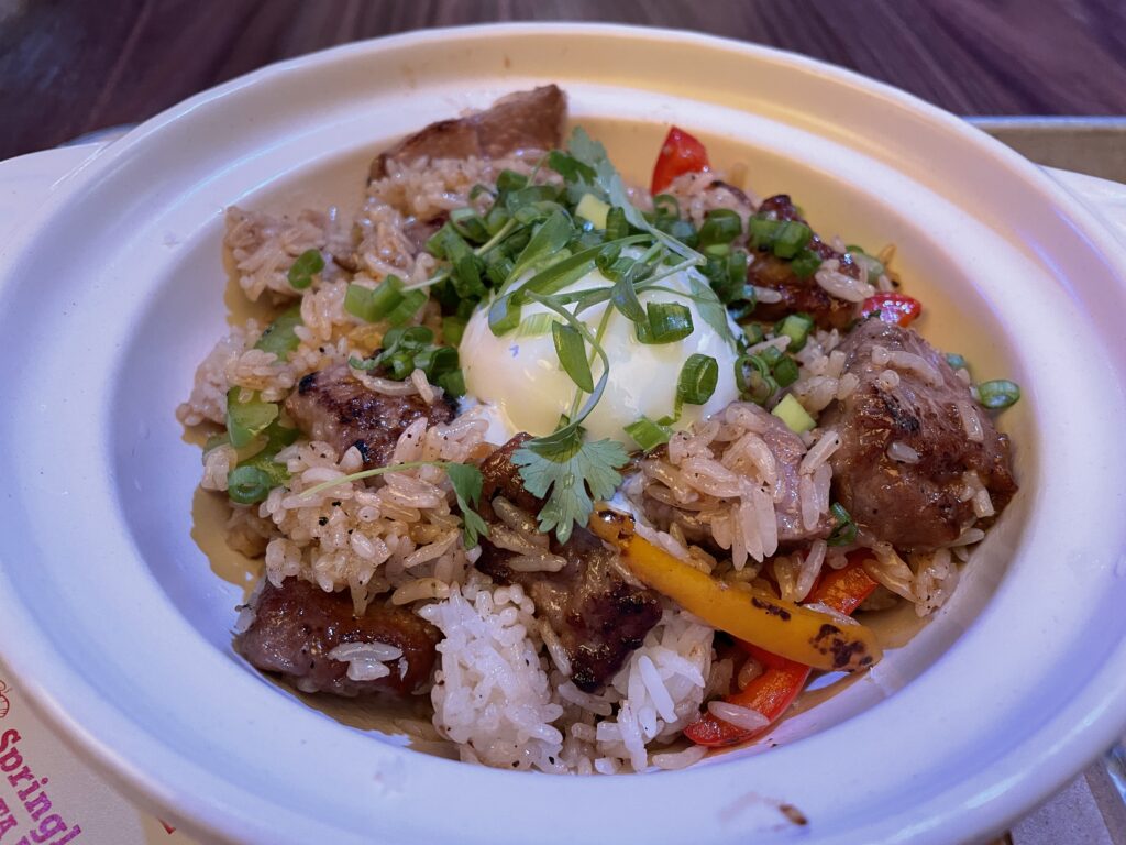 Meal from Geylang Claypot Rice at Resorts World