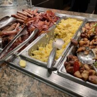 Breakfast Items at the buffet
