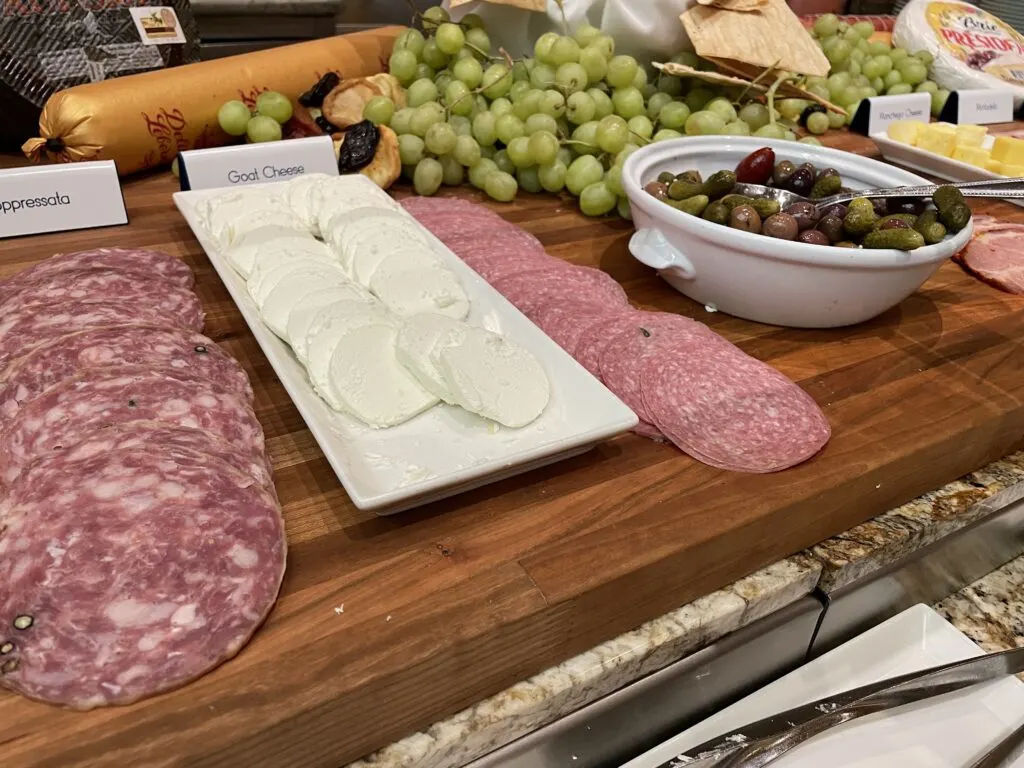 Meat and Cheese Display