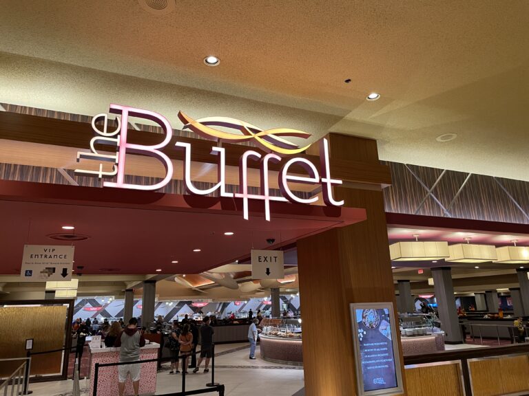 Excalibur Buffet Sign