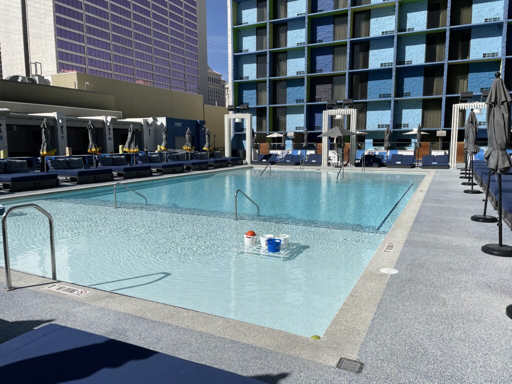 Linq's Influence Pool before people show up