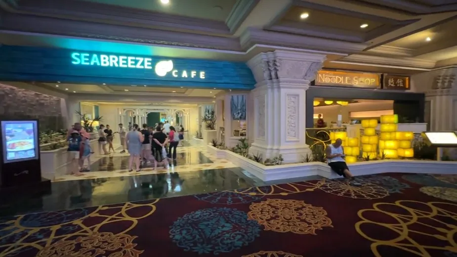 Exterior of Seabreeze Cafe. 