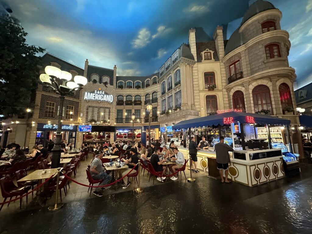 Cafe Americano at Paris Las Vegas.