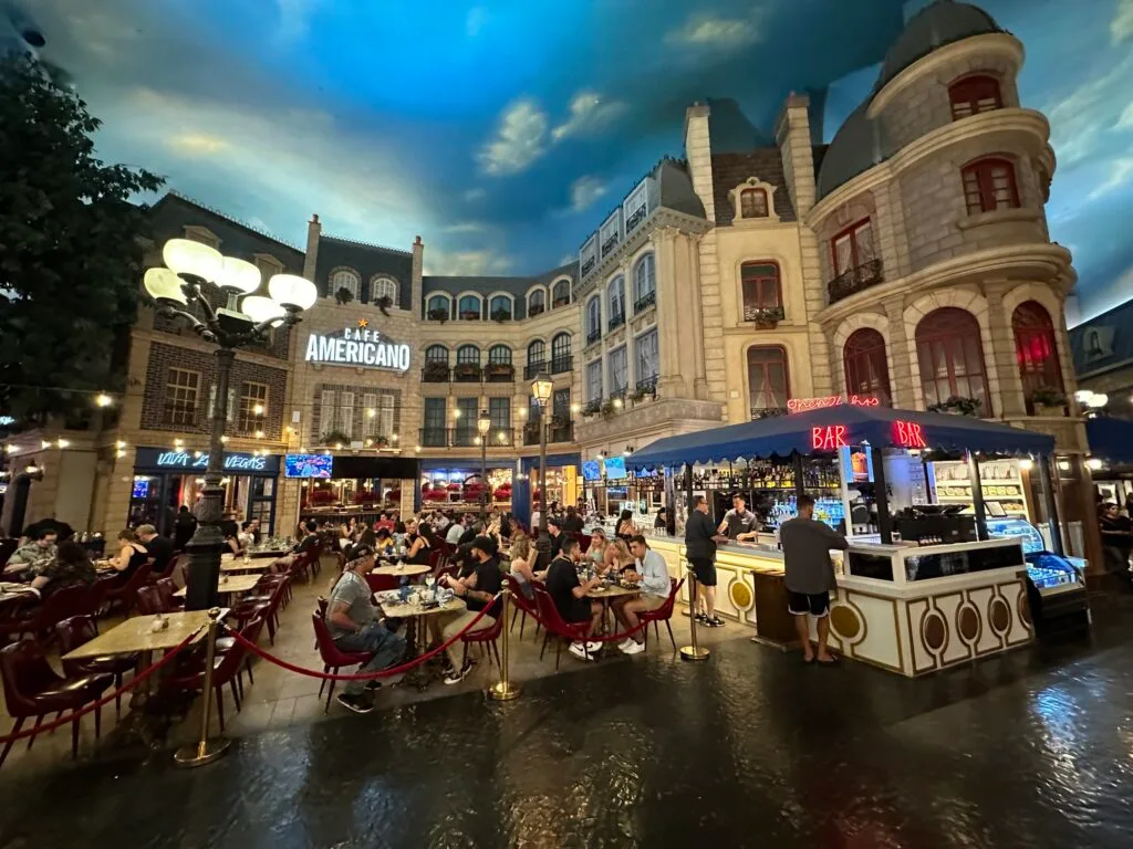 Cafe Americano at Paris Las Vegas.
