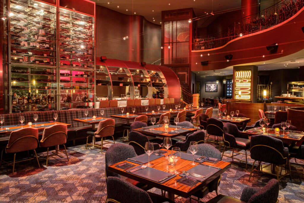 Dining Area in Gordon Ramsey Steak