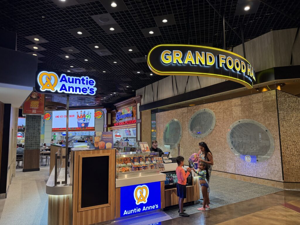 Exterior of MGM Grand's food court.