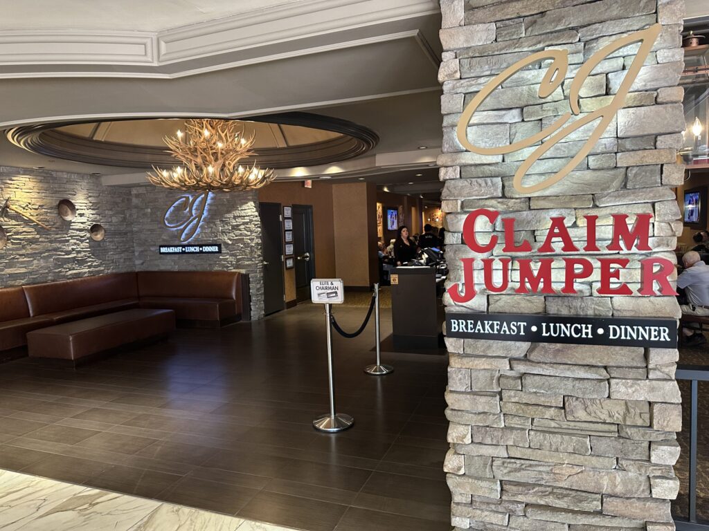 Exterior of Claim Jumper at Golden Nugget