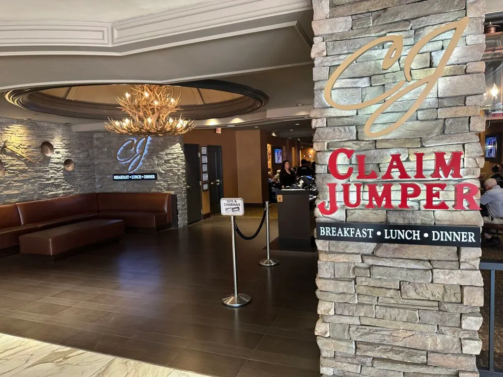 Exterior of Claim Jumper at Golden Nugget