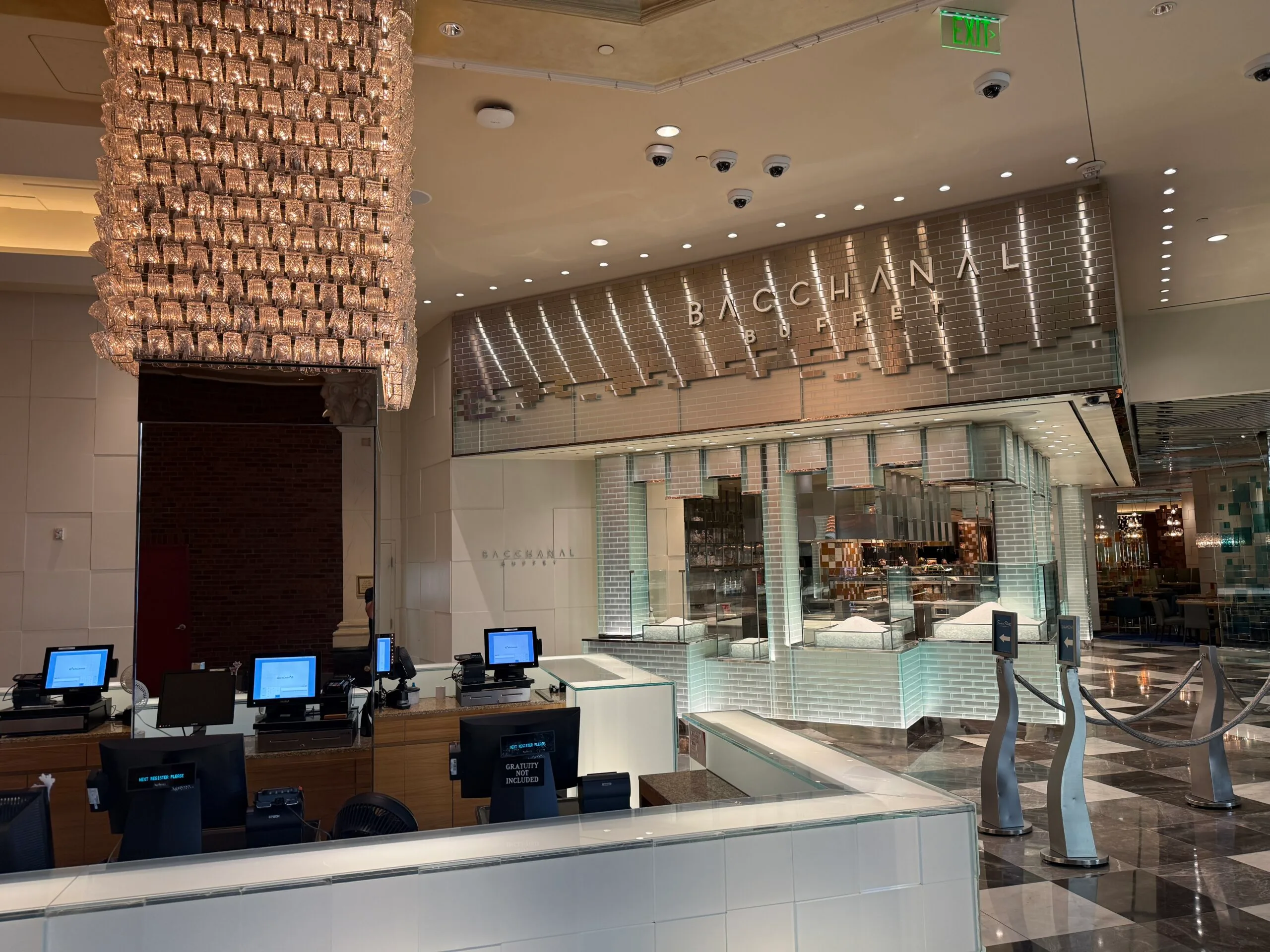 Exterior of the Buffet.